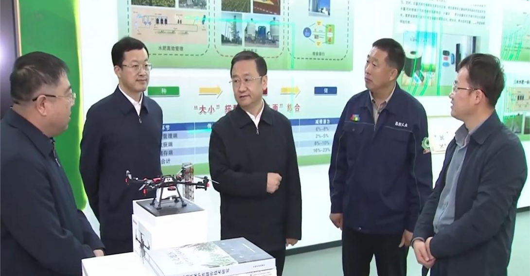 辽宁省委副书记、省长王新伟调研中国科学院沈阳应用生态研究所昌图现代农业试验站